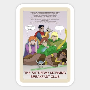 The Saturday Morning Breakfast Club Sticker